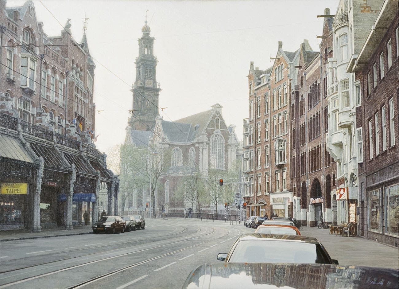 Amsterdam, Raadhuisstraat Westerkerk (65 x 90), Igor Shterenberg 2014