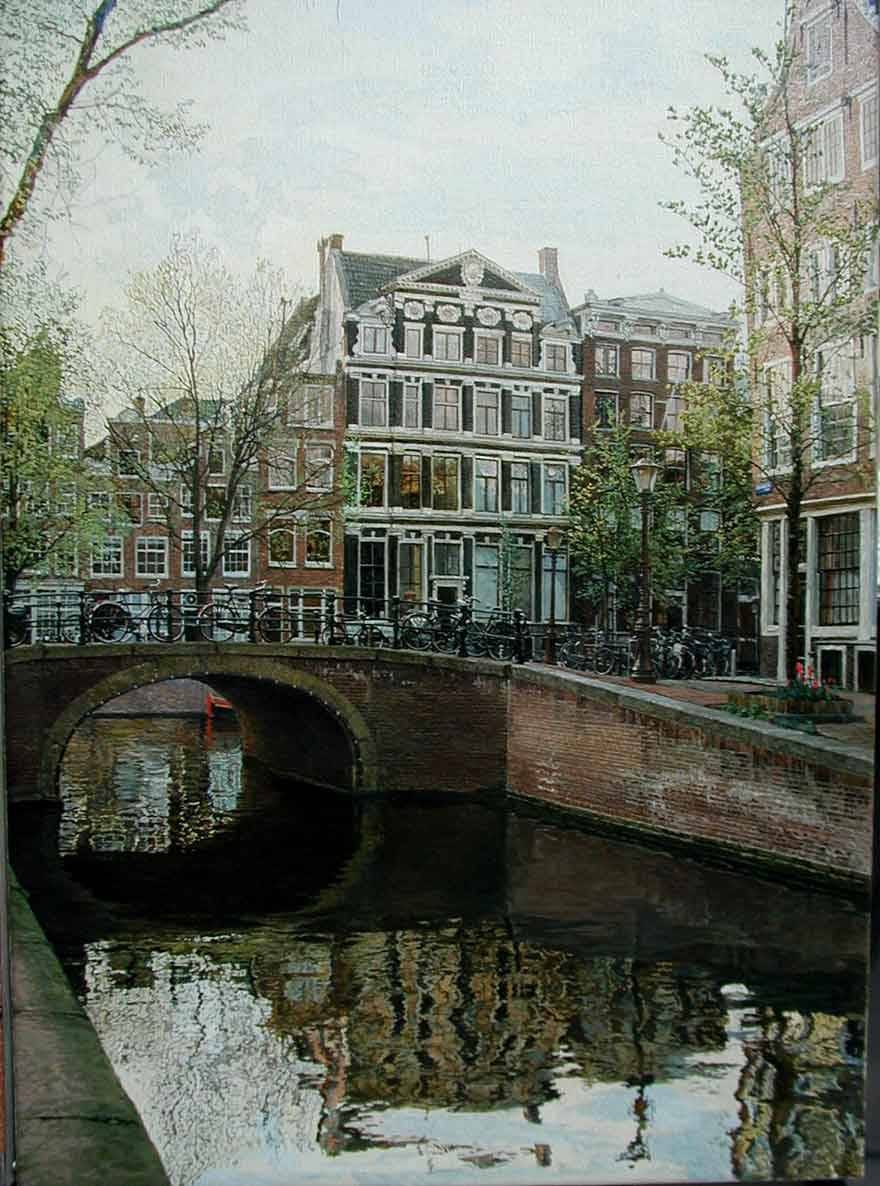 Blauwburgwal-Herengracht, Amsterdam (80 x 55), Igor Shterenberg 2001