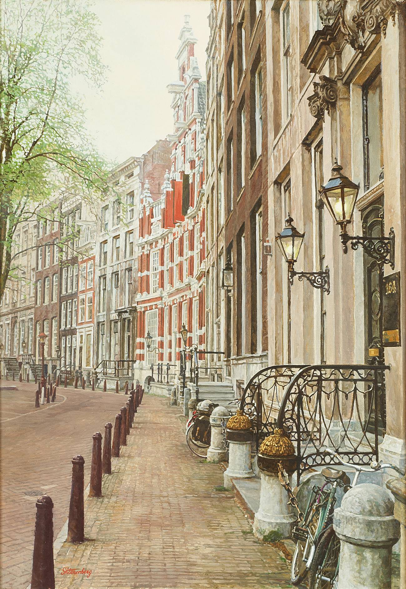 Amsterdam, Herengracht (65 x 45), Igor Shterenberg 1999