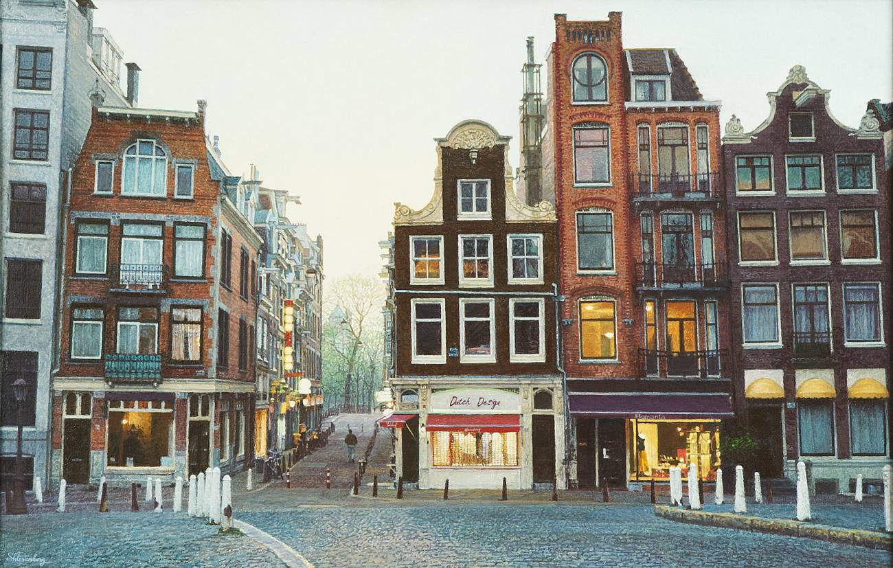 Amsterdam, Oude Leliestraat (45 x 70), Igor Shterenberg 2009