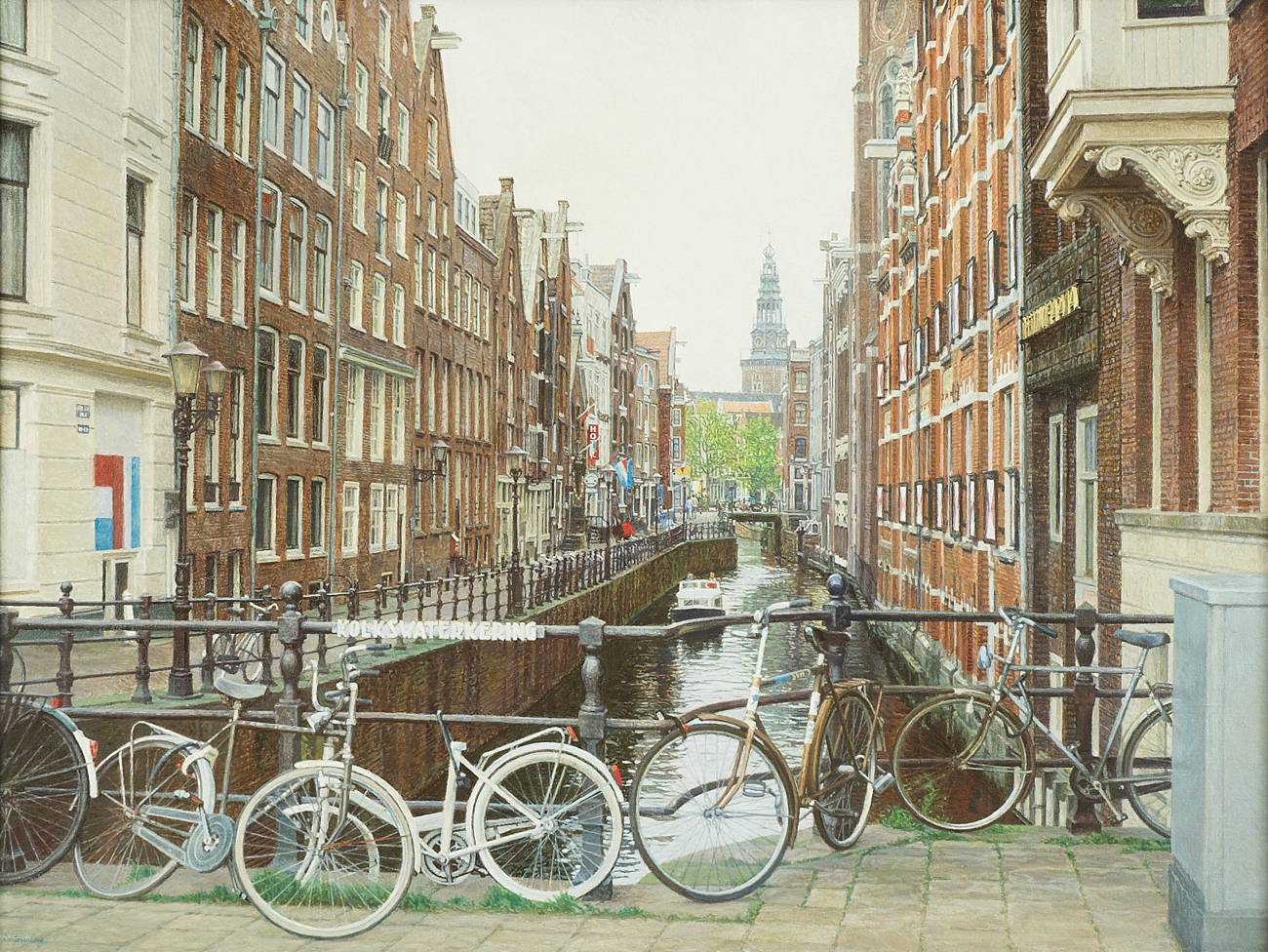 Amsterdam, Oudezijds Kolk (60 x 80), Igor Shterenberg 2010