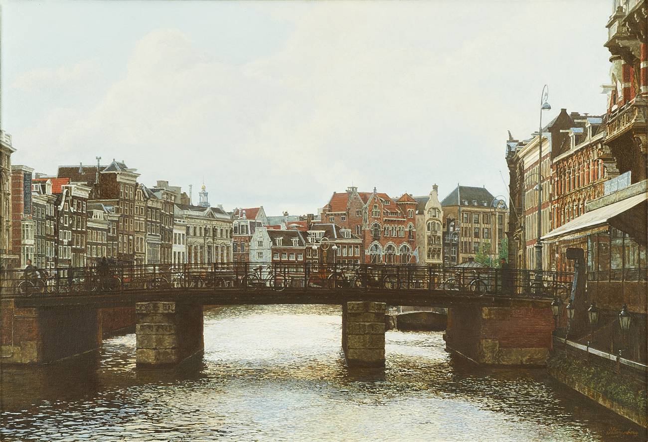 Amsterdam, Rokin (55 x 80), Igor Shterenberg 2000