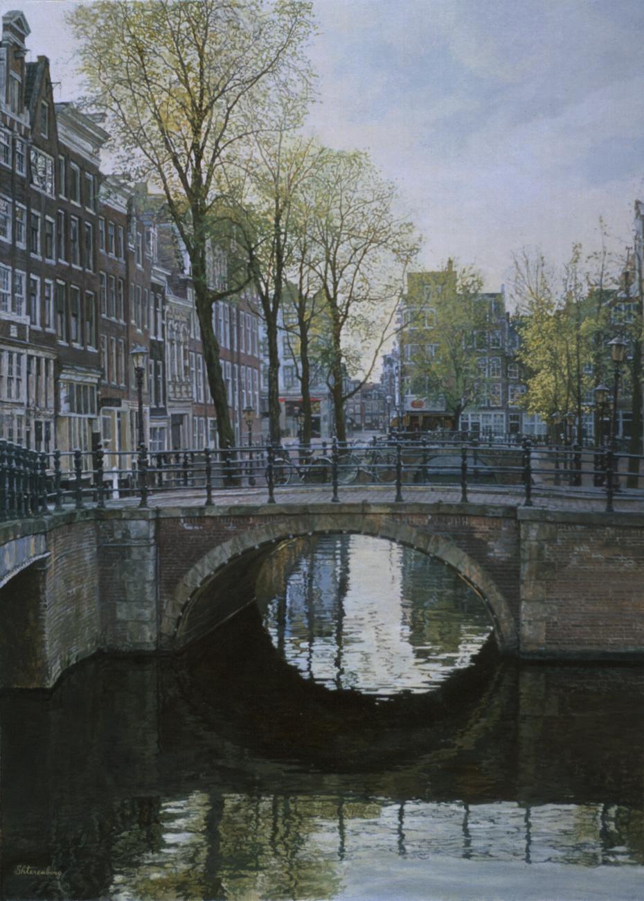 Amsterdam, Blauwburgwal (70 x 50), Igor Shterenberg 1999