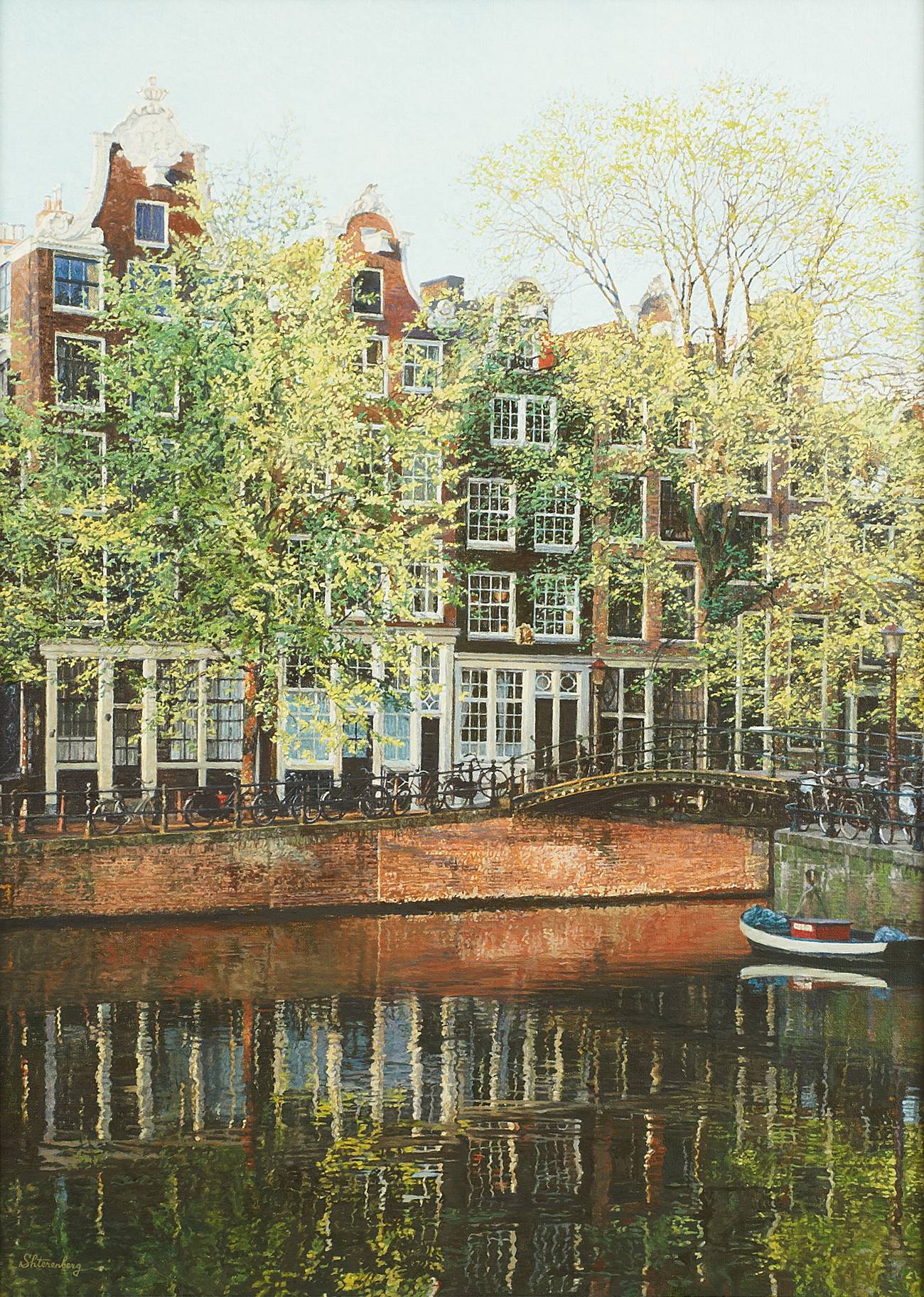 Brouwersgracht, Amsterdam (70 x 50), Igor Shterenberg 2006