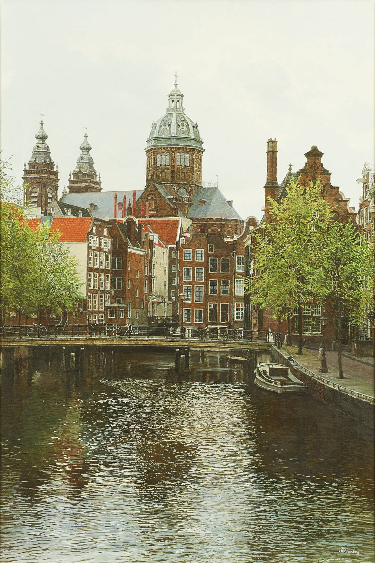 Oudezijds Voorburgwal, Amsterdam (60 x 90), Igor Shterenberg 2002