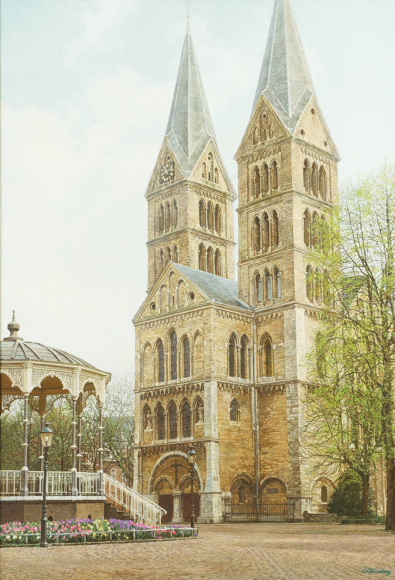Roermond, Munsterplein (80 x 55), Igor Shterenberg 2000